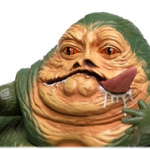 Jabba Le Hutt en train de fumer un narguilé