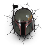 Lampe murale Boba Fett avec télécommande