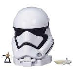 Un coffret en forme de tête de Stormtrooper du Premier Ordre