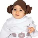 Deguisement princesse Leia de un à deux ans