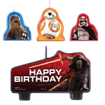 7 bougies d’anniversaire StarWars