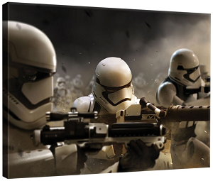 tableau stormtrooper au combat