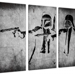 Tableau Stormtrooper Pulp Fiction