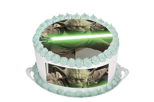 decoration gateau yoda