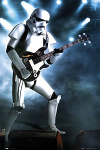 tableau stormtrooper guitare electrique