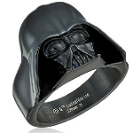 Bague Dark Vador en acier