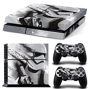 autocollant stormtrooper playstation ps4