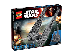 vaisseau commande lego kylo ren