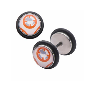 Boucles d'oreilles BB8