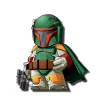 Autocollant Boba Fett