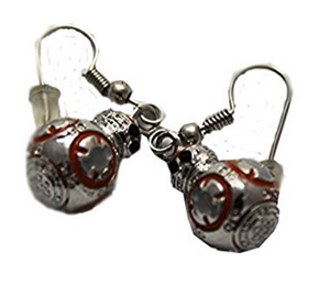 Boucles d'oreilles Cosplay droide BB8