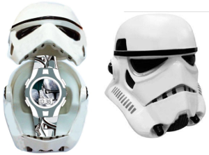 Montre digitale boitier Stormtrooper