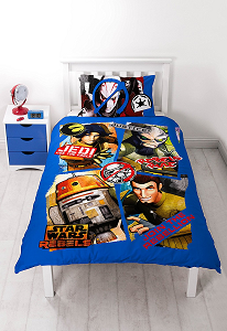 Housse de couette et taie StarWars Rebels