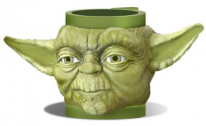 Tasse 3D maître Yoda