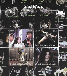 Timbres de collection StarWars