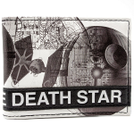 Portefeuille blanc étoile de la mort
