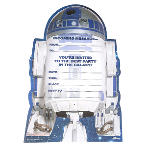 Carton d'anniversaire R2D2