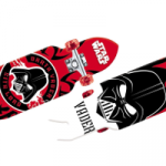 Skateboard rouge Dark Vador
