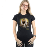 Tshirt femme Porg Dernier des Jedis