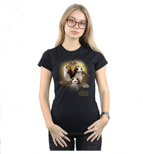 Tshirt femme Porg Dernier des Jedis