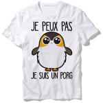 T-Shirt Je peux pas – je suis un Porg