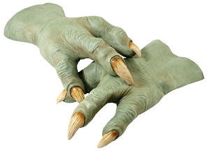 Gants latex maître Yoda