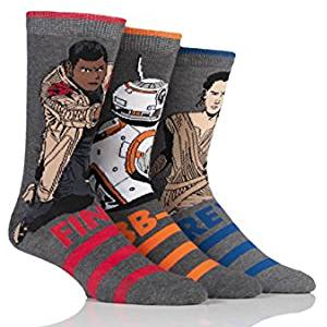 Chaussettes Starwars nouveaux héros méchants