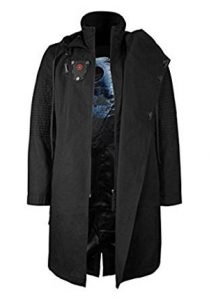 Long manteau noir seigneur Sith