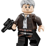 Han Solo Légo cheveux blancs