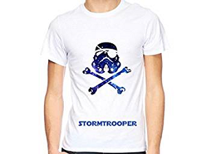 Tshirt tête de mort Stormtrooper