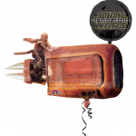 Ballon helium speeder Rey