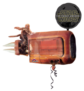 Ballon helium speeder Rey