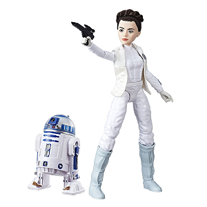 Poupée aventuriers Princesse Leia - R2D2