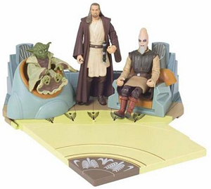 Figurines grand conseil Jedi