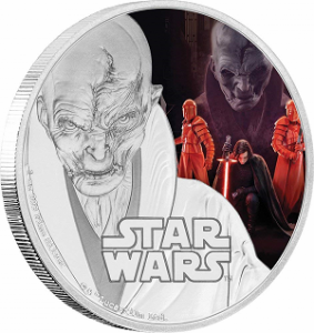 Piece d'argent Snoke