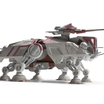 Maquette AT-TE – Attaque des clones