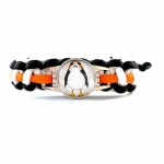 Bracelet tressé oiseau Porg