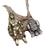 Pendentif Z6PO R2D2