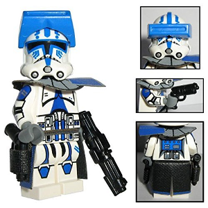 Figurine personnalisée Starwars Lego Capitaine Torros