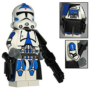 Figurine Lego personnalisée soldat clone