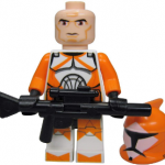 Figurine Légo soldat clone avec blaster