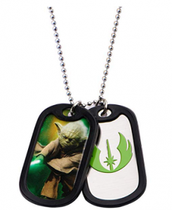 Plaque militaire maître Yoda