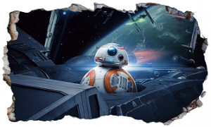 Poster mural géant BB8