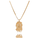 Collier femme 24 carats – Chewbacca