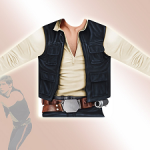 Costume Han Solo manches longues