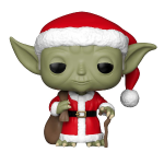 Figurine maître Yoda père Noël