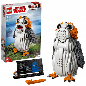 Jeu de construction Lego oiseau Porg