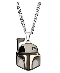 Pendentif avec chaine Jango Fett